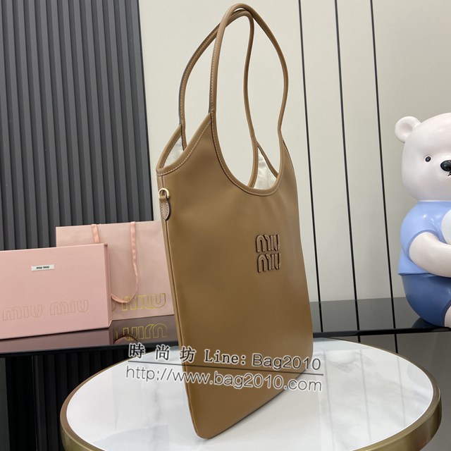 miumiu專櫃繆繆最新款女士IVY牛皮托特單肩包 jh2330型號：500231